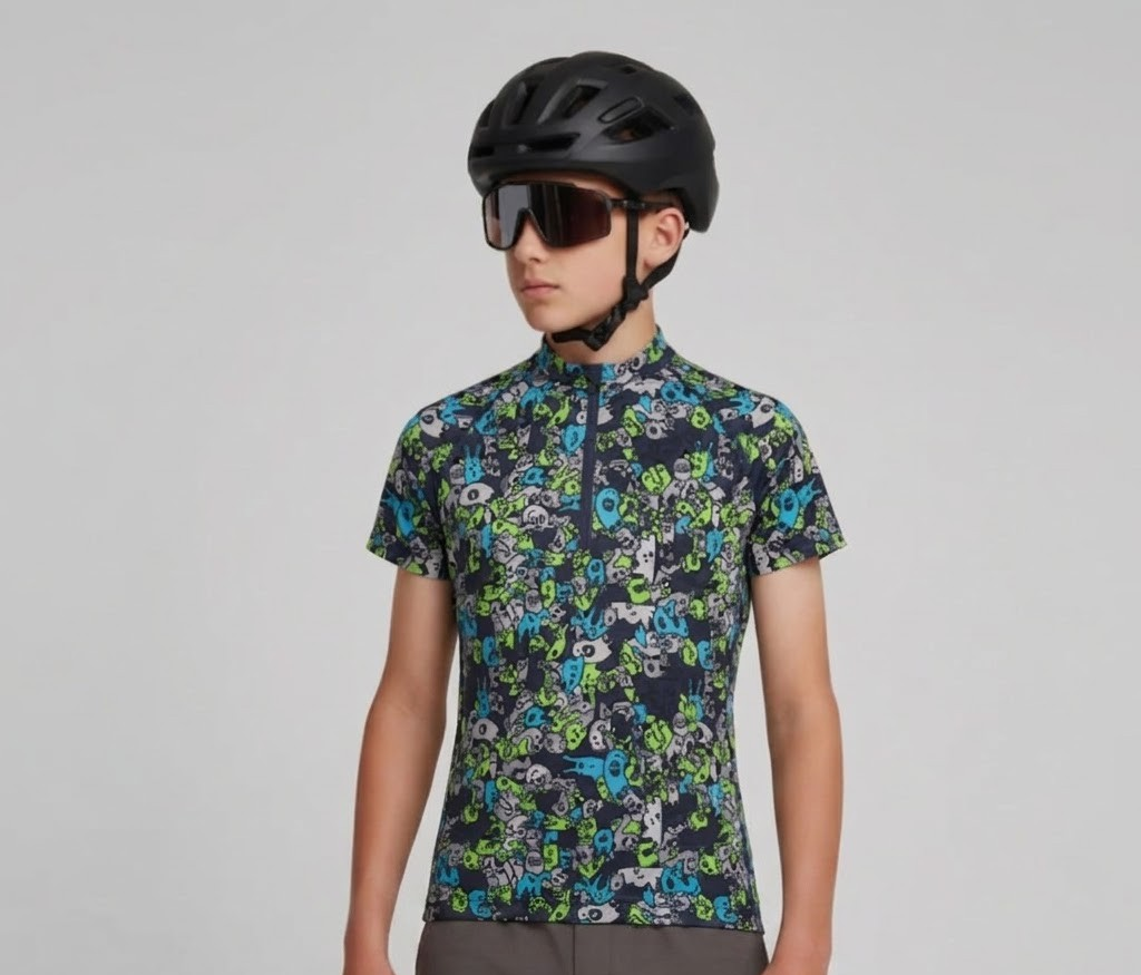 Kinder Fahrradtrikot CD1434 Scrivia