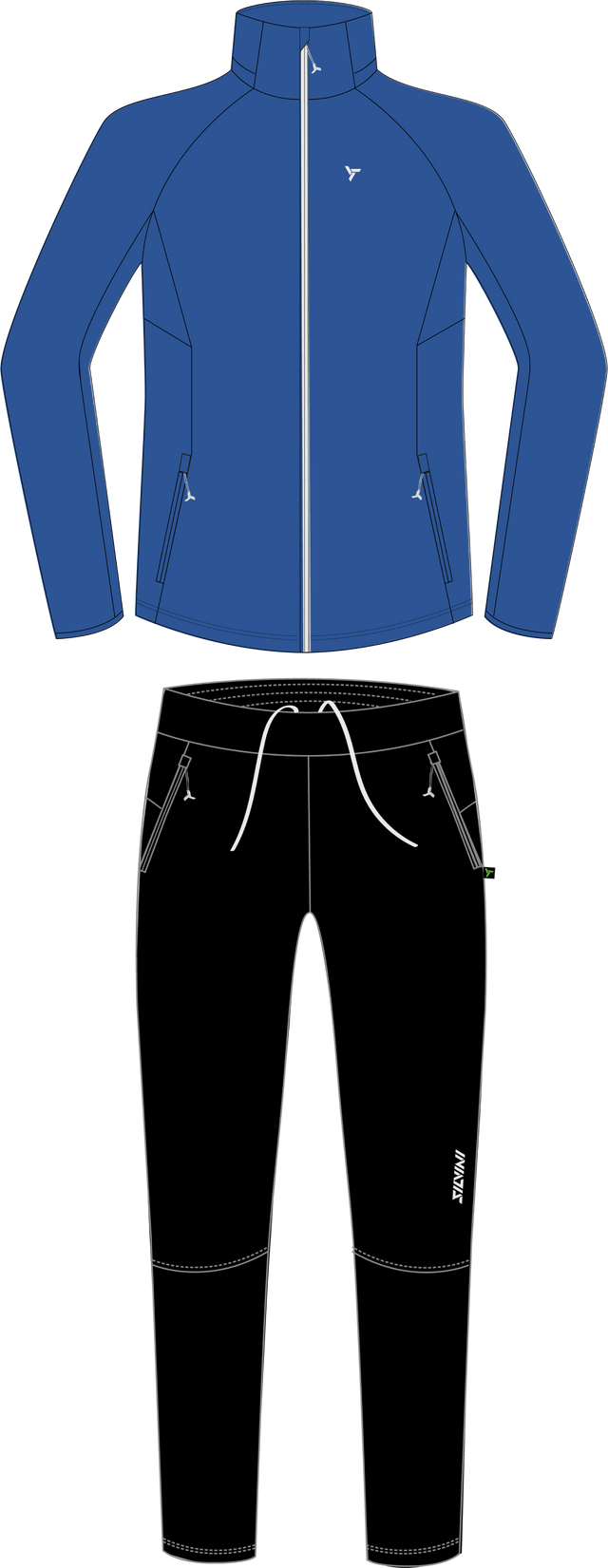 Herren Langlaufset XCM2501 Cassiano