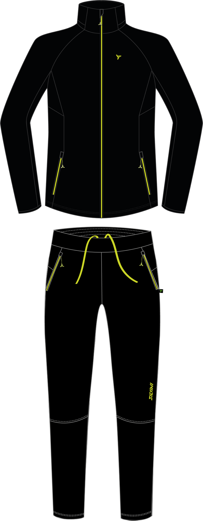 Herren Langlaufset XCM2501 Cassiano