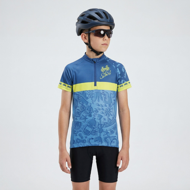Kinder Fahrradtrikot CD1434 Scrivia