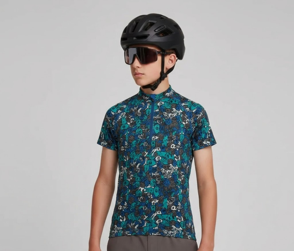 Kinder Fahrradtrikot CD1434 Scrivia