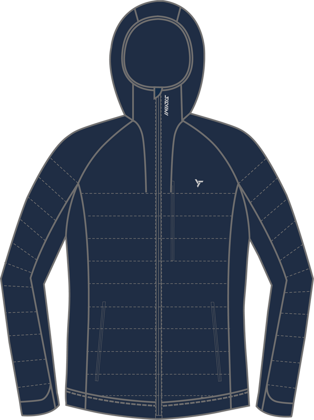 Herren winddichte isolierte Jacke MJ1142 Rutor