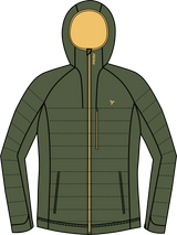 Herren winddichte isolierte Jacke MJ1142 Rutor