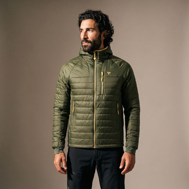 Herren winddichte isolierte Jacke MJ1142 Rutor