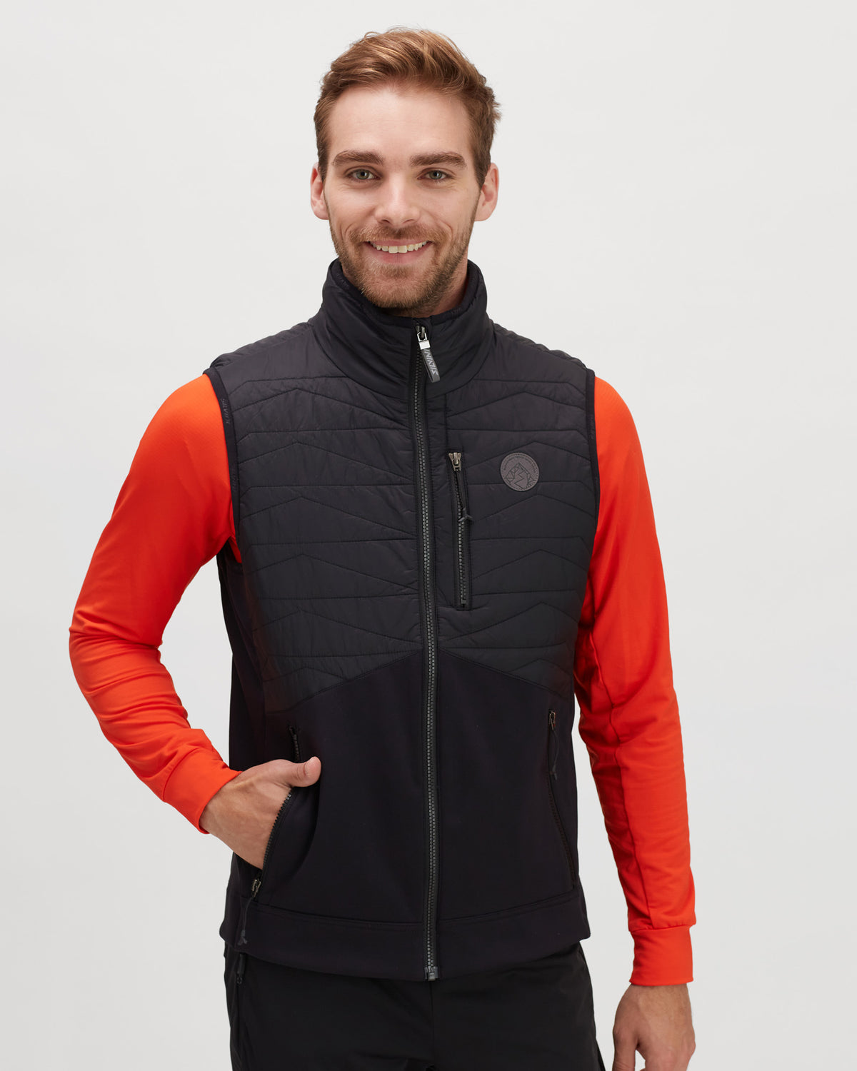 Herren Winterweste MJ1902 Grotte