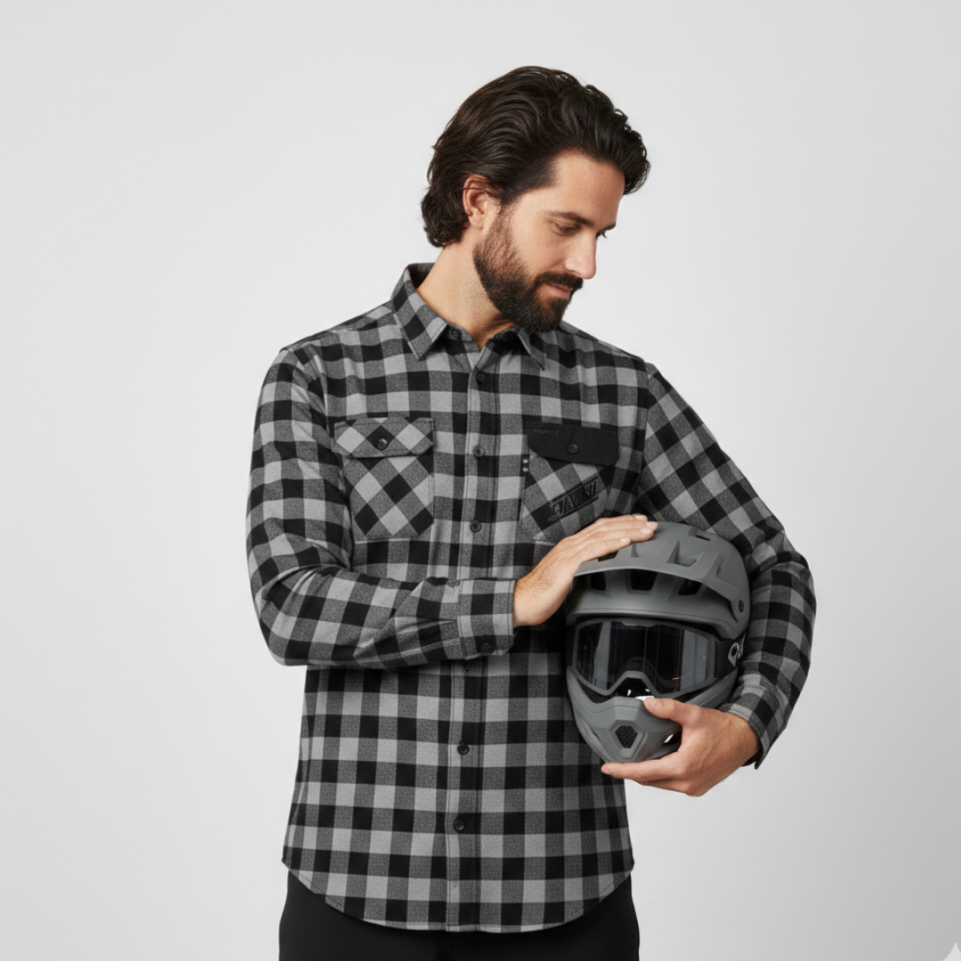 Herren Flanellhemd MJ2131 Farini